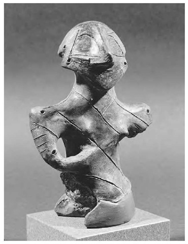 "Goddess" figurine from Vinca culture, c. 5000 b.c., Bulgaria.