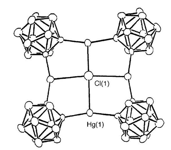  X-ray crystal structure of the chloride complex of 25-CT. 