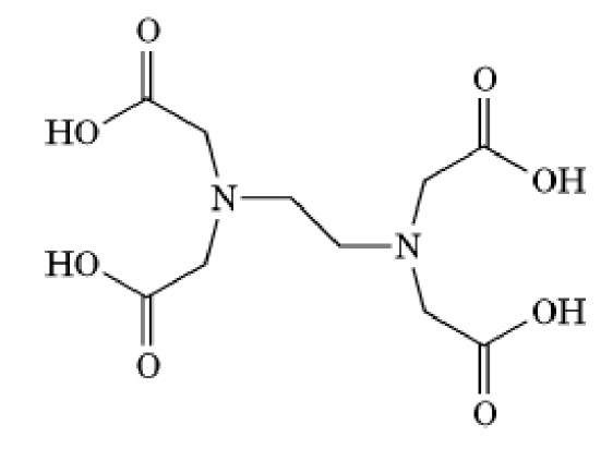 Molecular structure of EGTA. 