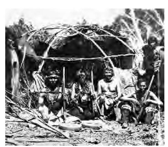 The few large late-seventeenth-century Winnebago villages became 40 or so scattered settlements by the early nineteenth century. People lived in rectangular bark or mat-covered lodges. There was also a rectangular council house for meetings and ceremonies and similarly built sweat houses.