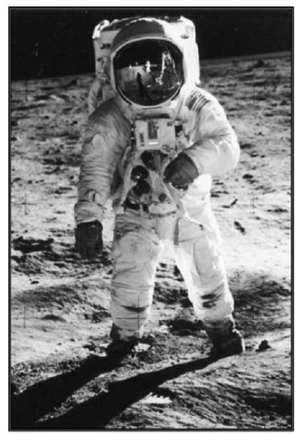 Apollo 11 lunar module pilot Buzz Aldrin walks on the Moon, July 20,1969. 