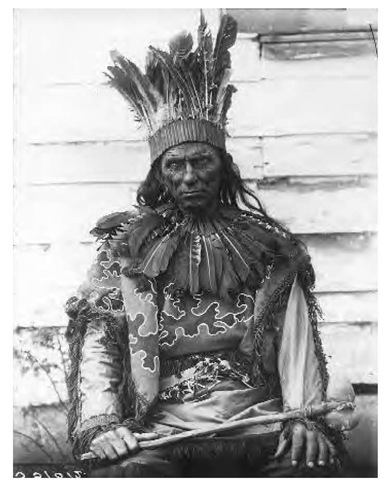 William Terrill Bradby, a Pamunkey Indian, at Pamunkey Reservation in 1899. The Pamunkey State Reservation, located in King William County, Virginia, was established in 1658. It consists of about 1,200 acres and was home to about 30 families in the mid-1990s.