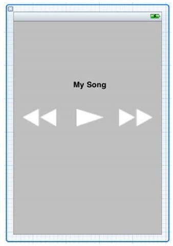  MySong's view controller UI