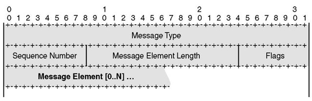 CAPWAP Control Message Format 