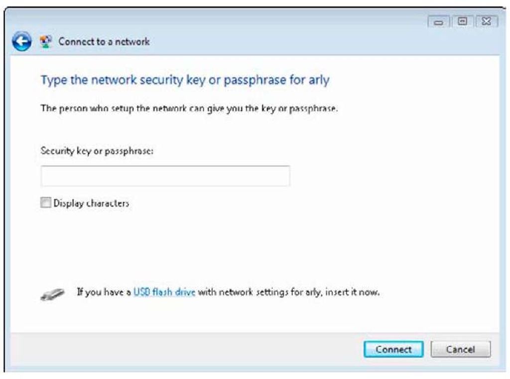 You need to know the security key for a secured network before you can use it. 