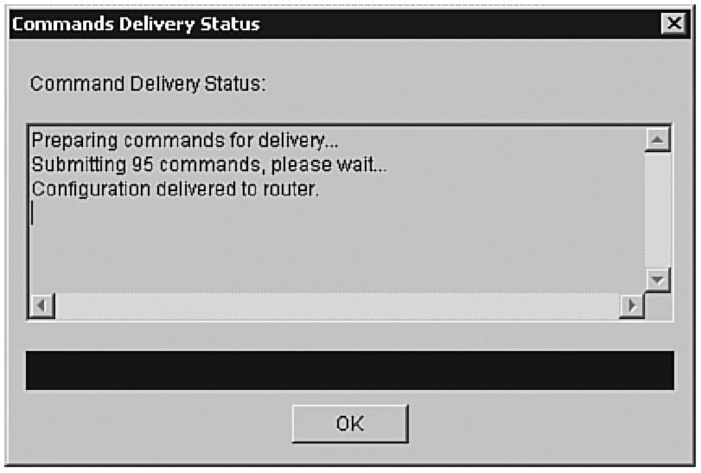 QoS Policy: Commands Delivery Status
