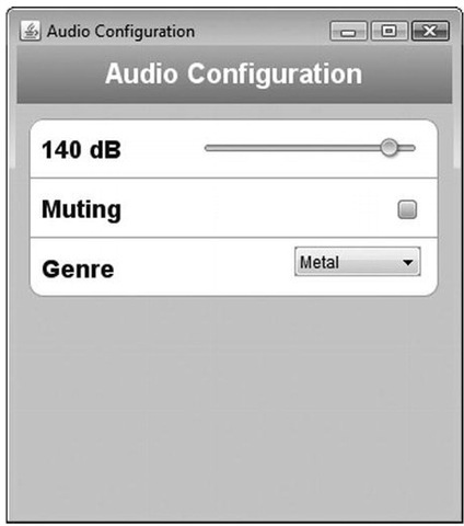 The Audio Configuration "More Cowbell" program 