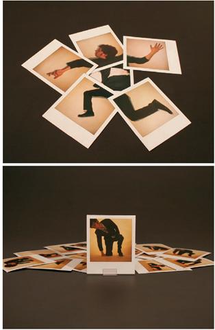 Images of multiple Polaroids for Process Enacted, Jordan Greenhalgh, 