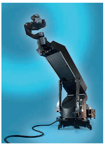 Heavy Milo motion-control system for studio shooting. 