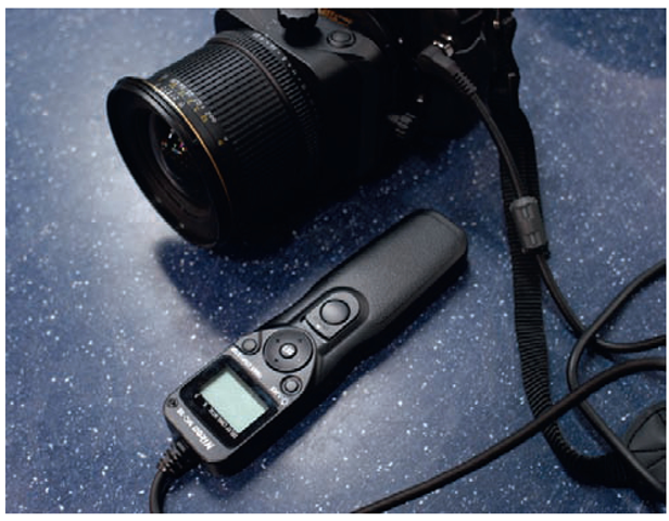 a remote shutter release that has an intervalometer option. 