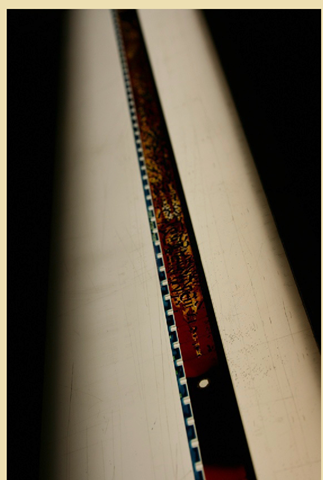 A film strip from "Thoughtless", a 16mm film 